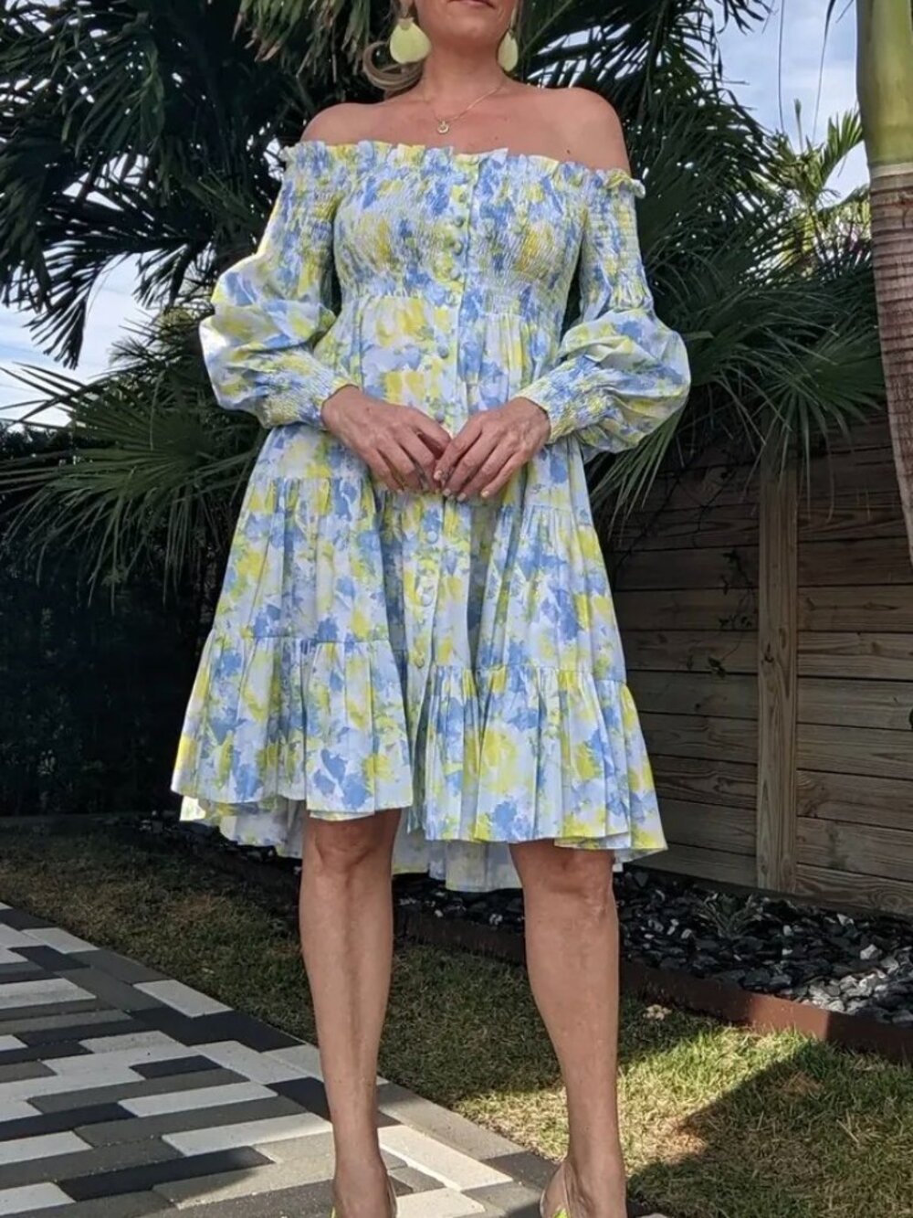Off shoulder dress